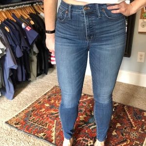 Madewell Tall Skinny Jeans